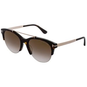 Tom Ford Adrenne Gradient Bar Sunglasses